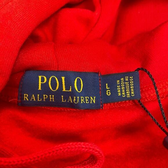 Polo Ralph Lauren Americana Fleece Hoodie Mens size Large New with Tags (b) - Picture 6 of 8